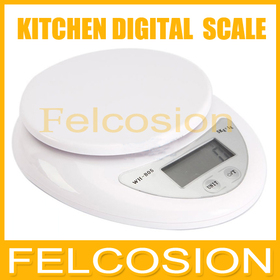 New Cheap 5000g/1g 5kg Food Diet Postal Kitchen Digital Scale scales weight weighting wh-b05 Drop shipping