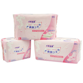 Maternity postpartum soft cotton sanitary napkin sml 3 bag