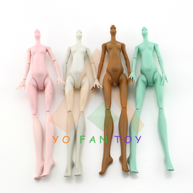 Free Shipping 4pc/set High Dolls Body Multi-Joint Rotatable Arms Legs High 12 Joints Parts Components Assembly