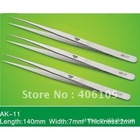 20%OFF,AK-11 High Precision Anti-Static Stainless Steel Slant Nipper Tweezers 140mm length for Picking Diy Working
