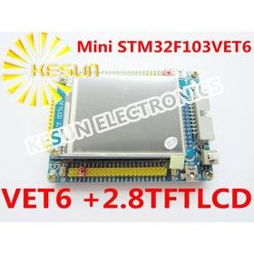 FREE SHIPPING ARM Cortex-M3 mini stm32 stm32F103VEt6 Cortex development board + 2.8' TFT LCD screen