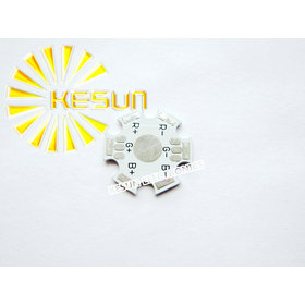 100pcs/lot 3W RGB 6Pin High Power LED Heat Sink Aluminum Base Plate