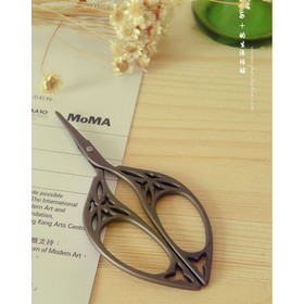 Free shipping scissors retro handmade finishing small scissors zakka