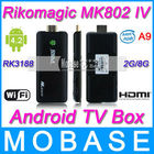 Rikomagic 802 IV Android TV Box Mini PC Android 4.2 JB RK3188 Quad Core ARM Cortex-A9 1.8GHz 2G/8G WiFi HDMI TV Receiver