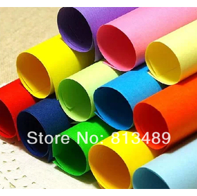 wholesale 100pcs/lot 200gsm A4 color paper free ship stationery supplies handmade craft paper children education paper