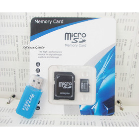 Hot memóriakártya 64GB Micro SD kártya Class 10 Flash kártyák microSD SDHC TF ajándék Adapter USB olvasó Microdata 2014 Új