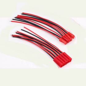Free Shipping 10 pairs/Lot 150mm JST Socket Plug Connector RC Lipo Battery Male & Female