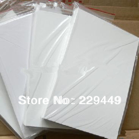 High gloss coated paper double faced a4 copper sheet paper double faced inkjet coated paper 200 a4 50