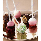 Pack of 100Pcs Pop Sucker Sticks Chocolate Cake Lollipop Lolly Candy Making Mould White Free Shipping