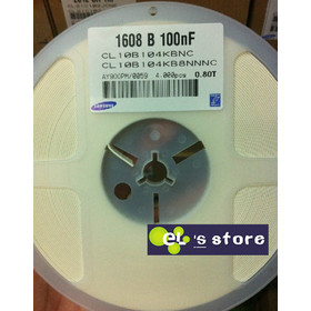 0603 100NF 104K X7R 50V +-10% SMD Capacitor 10B104KB8NNNC RoHS 4000PCS/LOT Free Shipping !