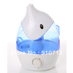 New 2L Led light home ultrasonic air humidifier build-in negative ion device mist maker fogger whisper-quiet cool mist purifier