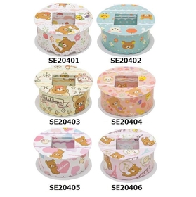 TP21 Free Shipping 12pcs ZAKKA Lovely Bear Series Masking Tape Swirl Edge Stick Stationery Office Adhesive Wedding DIY 18mm*6m