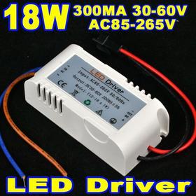 5db LED Driver 12W 13W 14W 15W 16W 17W 18W 12-18 * 1W LED szalag izzó tápegység Világítás Transformers 300mA AC85V-265V