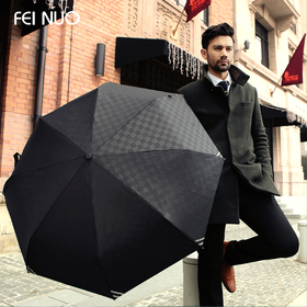 2014 Высокое качество Световой Мужчины полностью автоматический складной зонт пляжный бренд дождь зонтик Бесплатная доставка