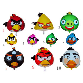 You pick! 10p lots Lovely Cartoon Bird Foil Helium Balloon Birthday Party Wedding Decoration Supplies Kids Gift Classic Toy