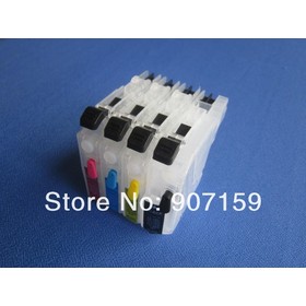 Normal size LC103/LC105/LC107/LC123/LC125/LC127/LC133/LC135 refillable ink cartridge for Brother MFC-J4410DW/J4510DW ects