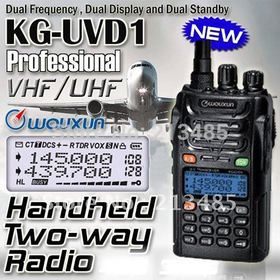 Hot sale Dual Band Dual Display WOUXUN KG-UVD1P VHF & UHF Two-way radio