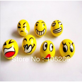 New Arrival hotsale expression Stress ball Joking PU ball 6.3cm Dia 12pcs/bag Fast delivery Free shipping