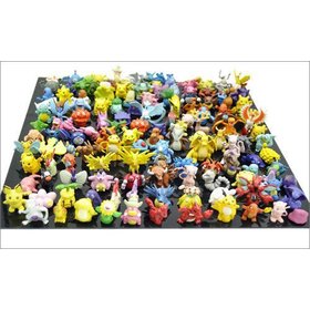 Gros 144pcs/Lots Pokemon Figurines 2 -3cm Livraison gratuite