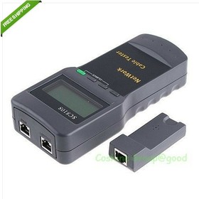 Free Shipping!!SC8108 RJ45 Network LAN Length Telephone Cable Location Tester Meter Measure