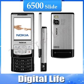 6500s Eredeti Nokia 6500 Slide Mobiltelefonok 3G Bluetooth MP3 lejátszó 3.15MP Telefon