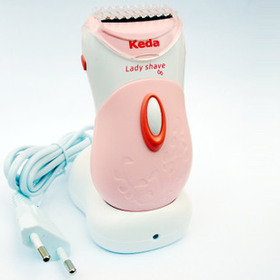 Women Mini Chargerable Body Shaver Epilator Hair Remover Washable lady Wet/Dry Shaver KEDA-187