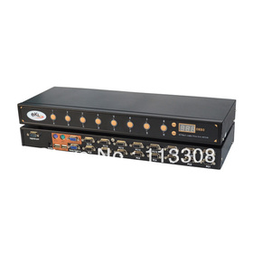 3pcs /lots Multi-functional KVM switch 16 ports 16 in 1 out 16*1 16x1 , Free Shipping By FedEx