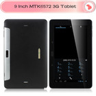 9 inch mtk 6572 3G Tablet MTK6572 dual core android 4.2 phone call tablet inbuilt sim slot , gps, bluetooth,dual camera