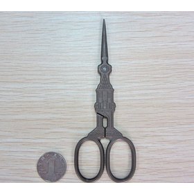 Wholesale "The tower of Notre-Dame " stainless steel scissors