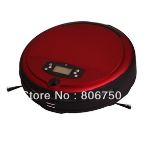 (Free to All Countries) 2013 Newest Robot Vacuum Cleaner With Voice Function/Wet&Dry Moping,Big Dustbin Box, Two Side Brush