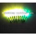 archery hunting lighted arrow nocks for compound bow arrow ,red or green 12pcs/lot free shipping