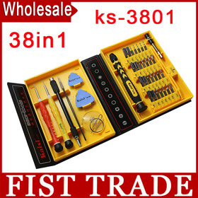 Kaisi multipurpose 38 in 1 Precision Screwdrivers Kit Opening Repair Phone Tools Set for iPhone 4/4s/5 Freeshipping