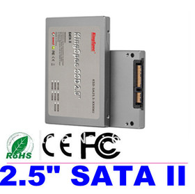 hot 2.5 Inch SATA II 2.5" SSD 32GB Solid State Disk drive 4- MLC For Notebook computer Free Shipping by china post