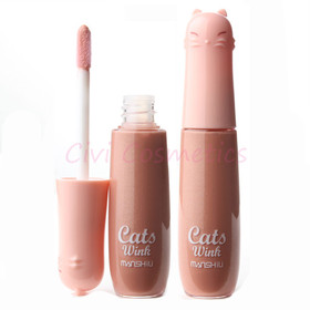 Wheaten Nude Moisture Care Vitamin E Nourish Lip Gloss 12 Gorgeous Color 10g By MANSHILI