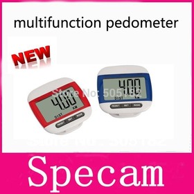 Free shipping authentic calorie Counter sport pedometer multifunction LCD pedometer treadmill walking motion tracker