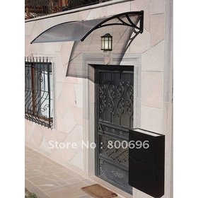 100X120cm,aluminum alloy bracket with pc sheet of polycarbonate awning