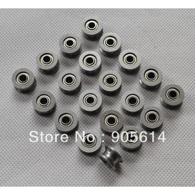 23 pcs U624ZZ U Groove Sealed Ball Bearings Vgroove 4 x 13 x 7mm 1.7mm deep NEW