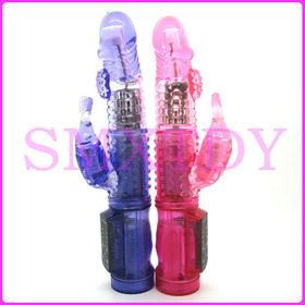 Multispeed Jack Rabbit Vibrators,vibration and rotation,sex toy for women,Sex products Color Random