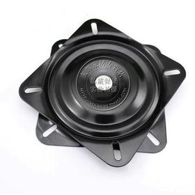 Thick Square Iron Furniture Universal Wheel Chair TV Sofa Turntable Swivel Plates 6-inch/158mm