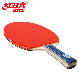 Free Shipping Best PingPong racket Double Happiness Table Tennis Racket Pong table for Long handle table tennis bat