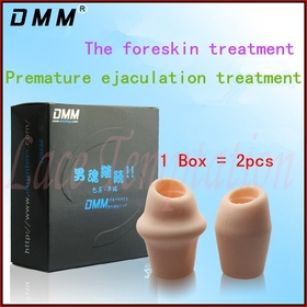 2014 new free shipping DMM silicone foreskin rings delay cock ring sex products for man adult sex toys 2pcs/set penis sleeves