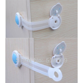 Brand New 2014 Kids Children Safety Safe Lock Promotion Door Lock Cabinet Wardrobe Refrigerator