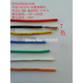 Free shipping 20meters UL silicone wire / 18AWG / 150 shares / high temperature wire / silicone rubber wire