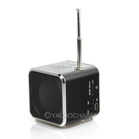 Hot 1pcs Mini Speaker Music Player FM Radio USB Micro SD TD-V26 For Notebook 80453