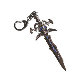 Heroes of the Storm World of Warcraft Lich King Arthas FrostMourne Sword Weapon Keychain