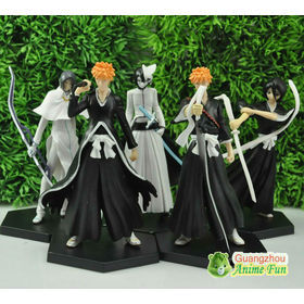 Free shipping,Japan Anime Action Figure Bleach sets 5pcs/set PVC 14CM height toys