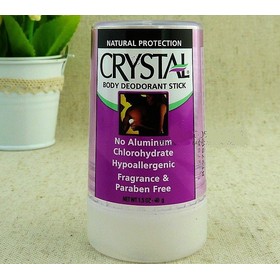 New crystal body deodorant stick,Crystal natural mineral salt deodorant body,alum crystal stone ball crystal bar 40g