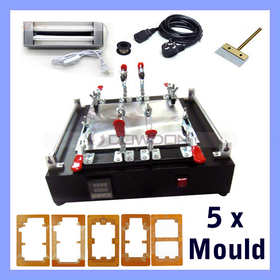 11 Inch LCD Screen Separator Machine Kit with UV Lamp&Cutting Line&5 x LCD Mould for Samsung 