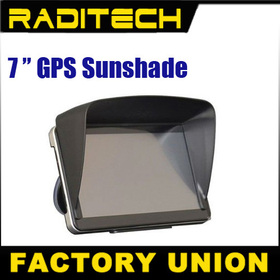 7 inch GPS universal sunshade sunshine shield navigator partner Sun shade / hood / sun hats