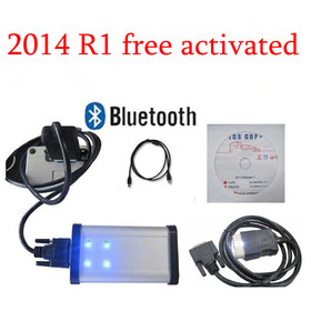 Super Bluetooth function Grey with LED TCS scanner cdp plus 2014 R1 with software free activaed China post freeshipping